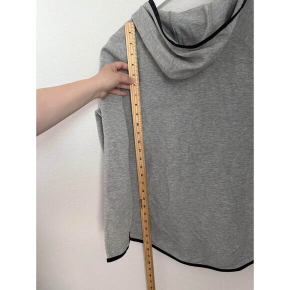 Nike Tech Women’s Fleece OG Full Zip‎ Classic Grey Hooded Jacket Sz M - Picture 9 of 9